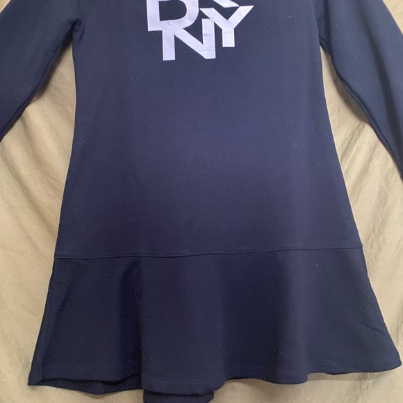 ♥️ DKNY Cute Black Midi  Sweater Dress ♥️ - Picture 4 of 8